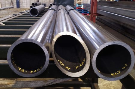 Corte de tubos de acero inoxidable